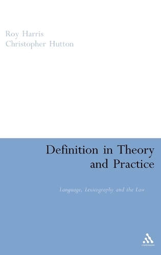 Definition in Theory and Practice: Language, Lexicography and the Law(English)