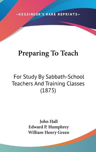 Preparing To Teach