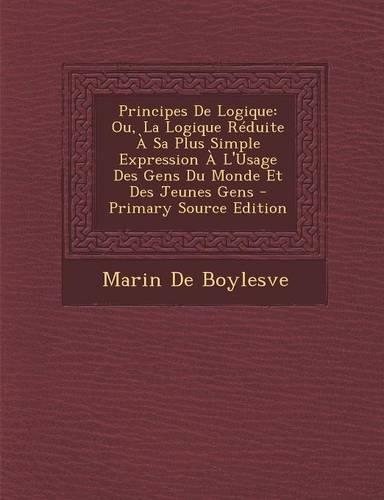 Principes de Logique