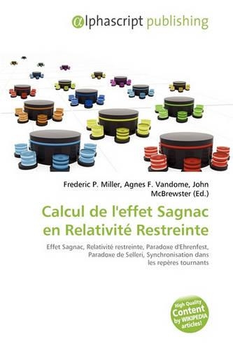 Calcul de L'Effet Sagnac En Relativit Restreinte