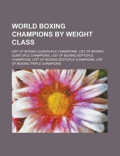 World Boxing Champions by Weight Class