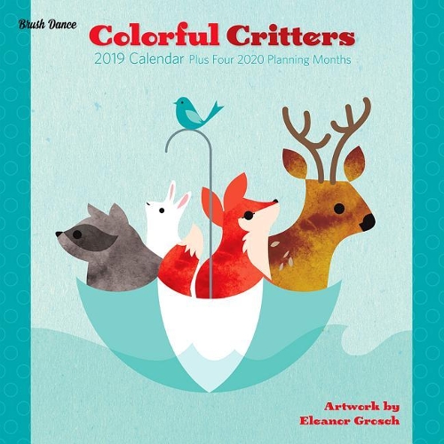 Colorful Critters Wall Calendar