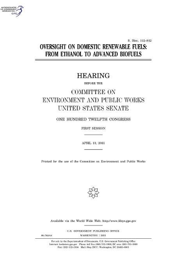 Oversight on Domestic Renewable Fuels
