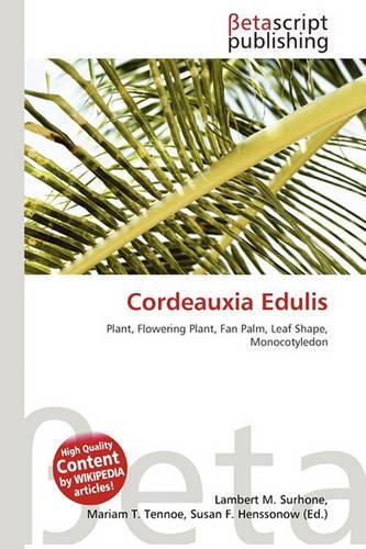 Cordeauxia Edulis