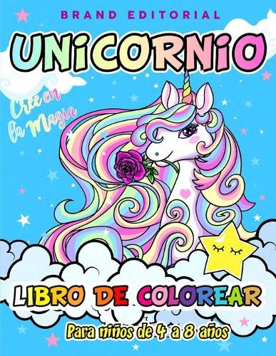 Unicornio Libro de Colorear para Niños de 4 a 8 años