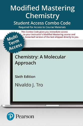 Modified Mastering Chemistry with Pearson Etext -- Combo Access Card -- For Chemistry: A Molecular Approach