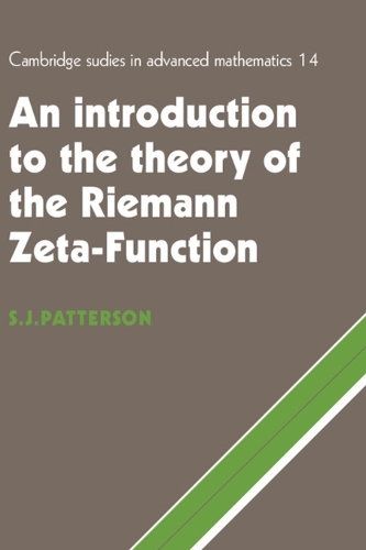 An Introduction to the Theory of the Riemann Zeta-Function: (Series Number 14 Cambridge Studies in Advanced Mathematics)