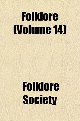 Folklore (Volume 14)