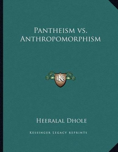 Pantheism vs. Anthropomorphism