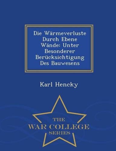 Die Warmeverluste Durch Ebene Wande