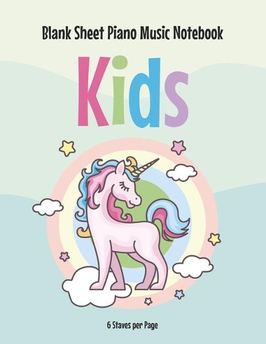 Blank Sheet Piano Music Notebook Kids