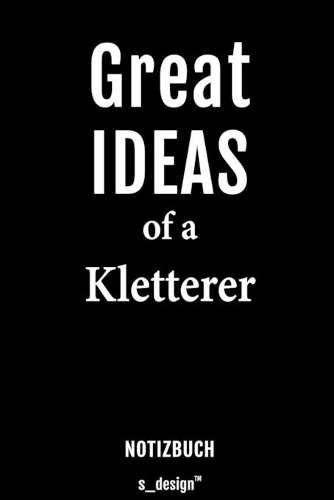 Notizbuch für Kletterer