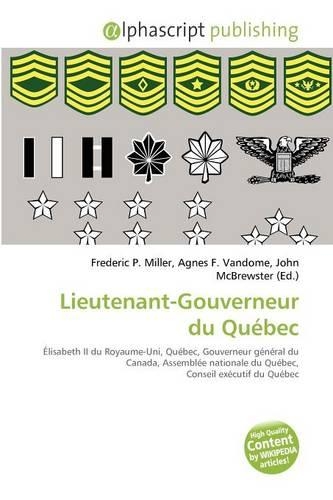 Lieutenant-Gouverneur Du Qu Bec