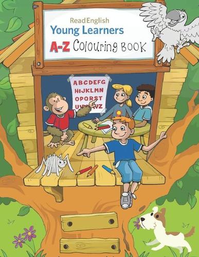 Read English young learners a-z coloring book
