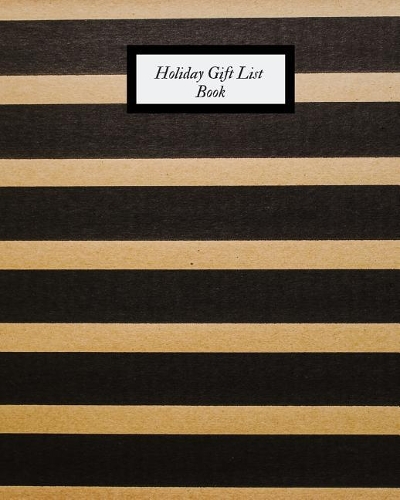 Holiday Gift List Book