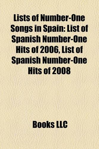 Lists of Number-One Songs in Spain