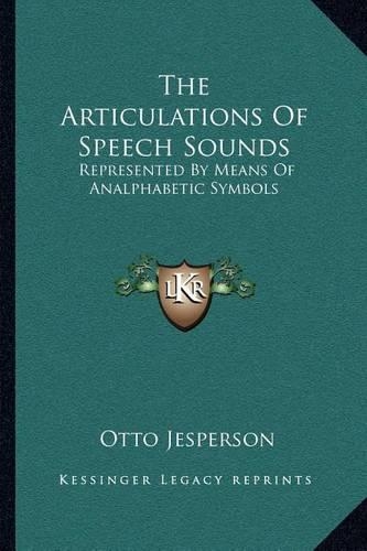 The Articulations Of Speech Sounds