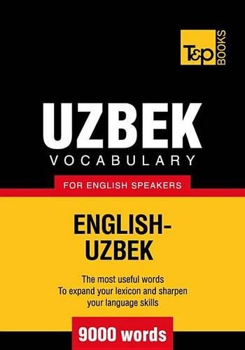 T&p English-Uzbek Vocabulary 9000 Words