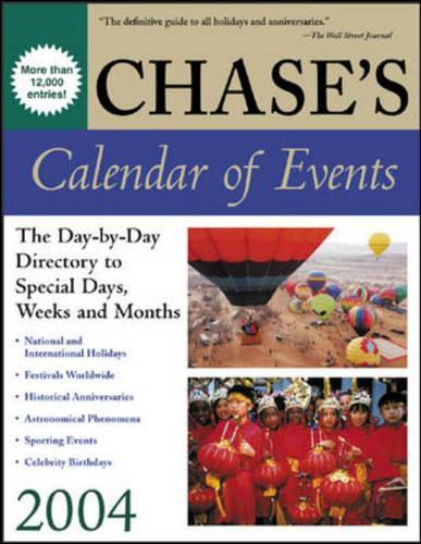 Chase's Calander of Events 2004