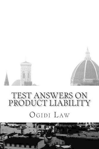 Test Answers on Product Liability