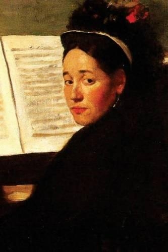 ''Mademoiselle Didau at the Piano'' by Edgar Degas - 1872