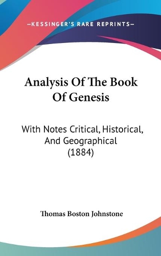Analysis Of The Book Of Genesis