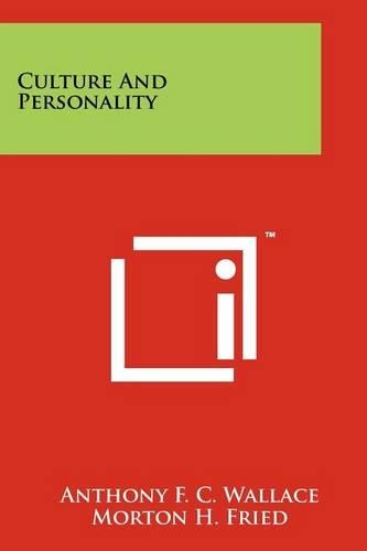 Culture And Personality: (English)