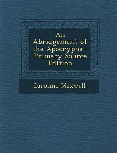 Abridgement of the Apocrypha