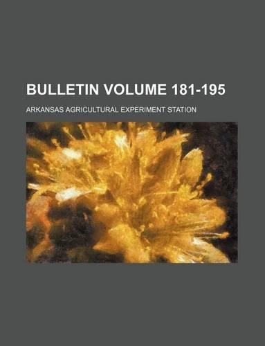 Bulletin Volume 181-195