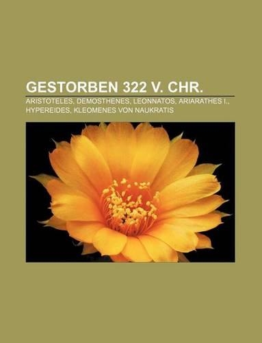 Gestorben 322 V. Chr.