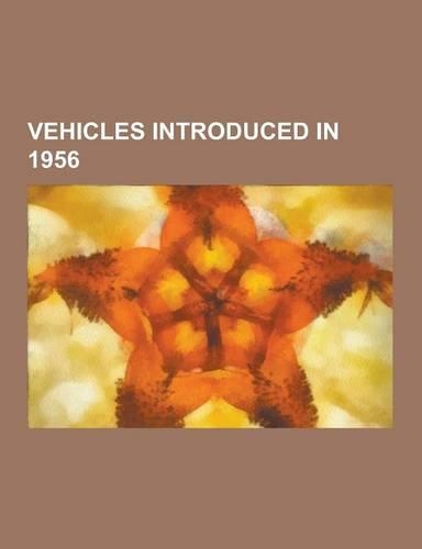 Vehicles Introduced in 1956