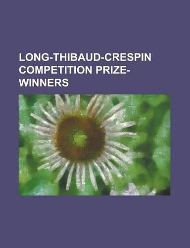 Long-Thibaud-Crespin Competition Prize-Winners