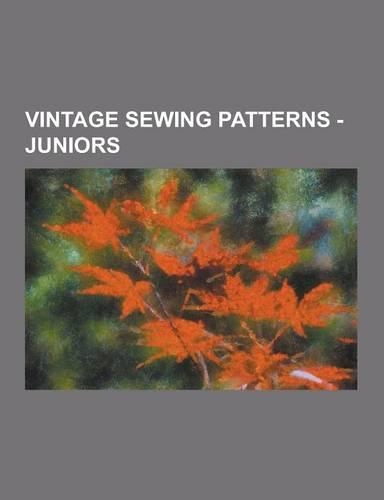 Vintage Sewing Patterns - Juniors: Advance 1014, Advance 1230, Advance 5017, Advance 6547, Advance 6778, Advance 6782, Advance 7060, Advance 8064, Adv(English)