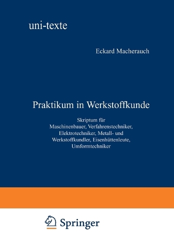 Praktikum in Werkstoffkunde