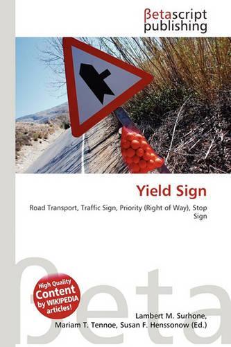 Yield Sign: (English)
