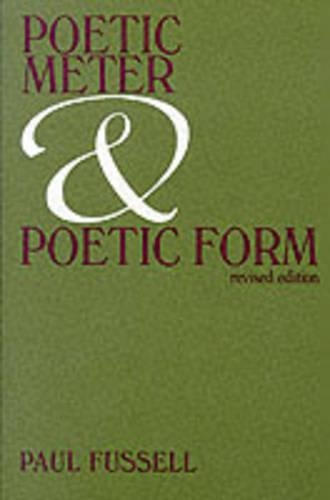 Poetic Meter and Poetic Form