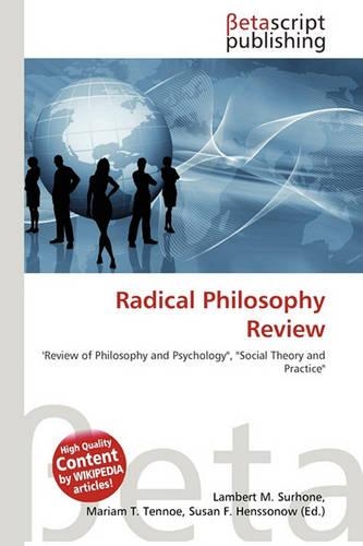 Radical Philosophy Review: (English)
