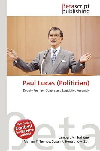 Paul Lucas (Politician): (English)