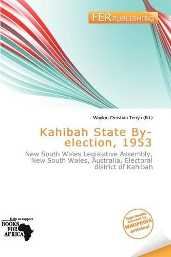 Kahibah State By-Election, 1953