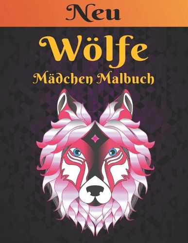 Wölfe Malbuch Mädchen