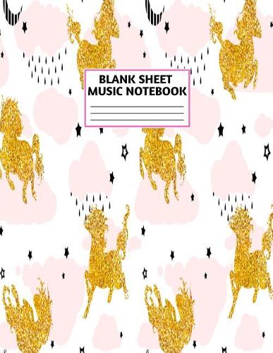 Blank Sheet Music Notebook