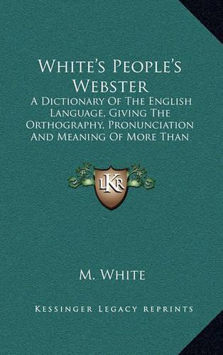 White's People's Webster