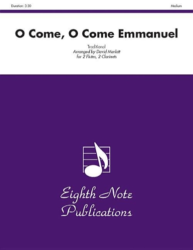 O Come, O Come Emmanuel: Score & Parts(Eighth Note Publications)
