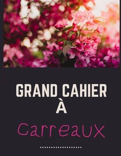 Grand Cahier a Carreaux: 100 pages - Adultes, enfants et étudiants - Beau cadeau