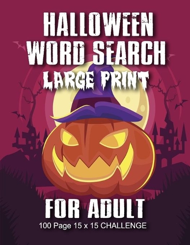 Halloween Word Search For Adult