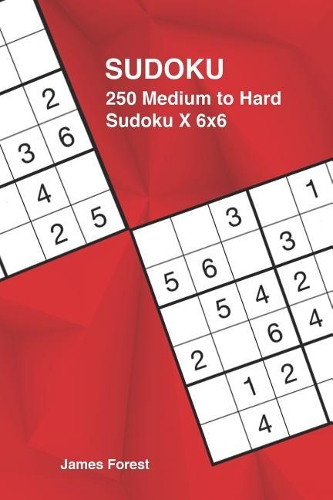 250 Medium to Hard Sudoku X 6x6