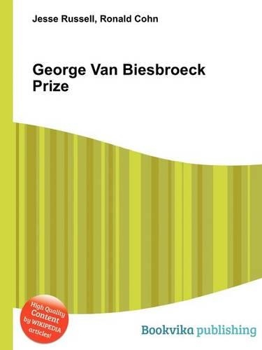 George Van Biesbroeck Prize: (English)