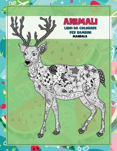Libri da colorare per bambini - Mandala - Animali
