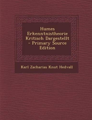 Humes Erkenntnistheorie Kritisch Dargestellt