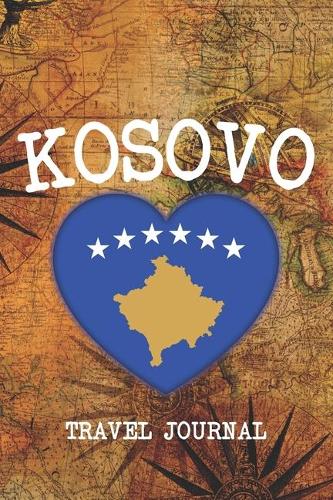 Kosovo: 6x9 Travel planner I Road trip planner I Dot grid journal I Travel notebook I Travel diary I Pocket journal I Gift for Backpacker